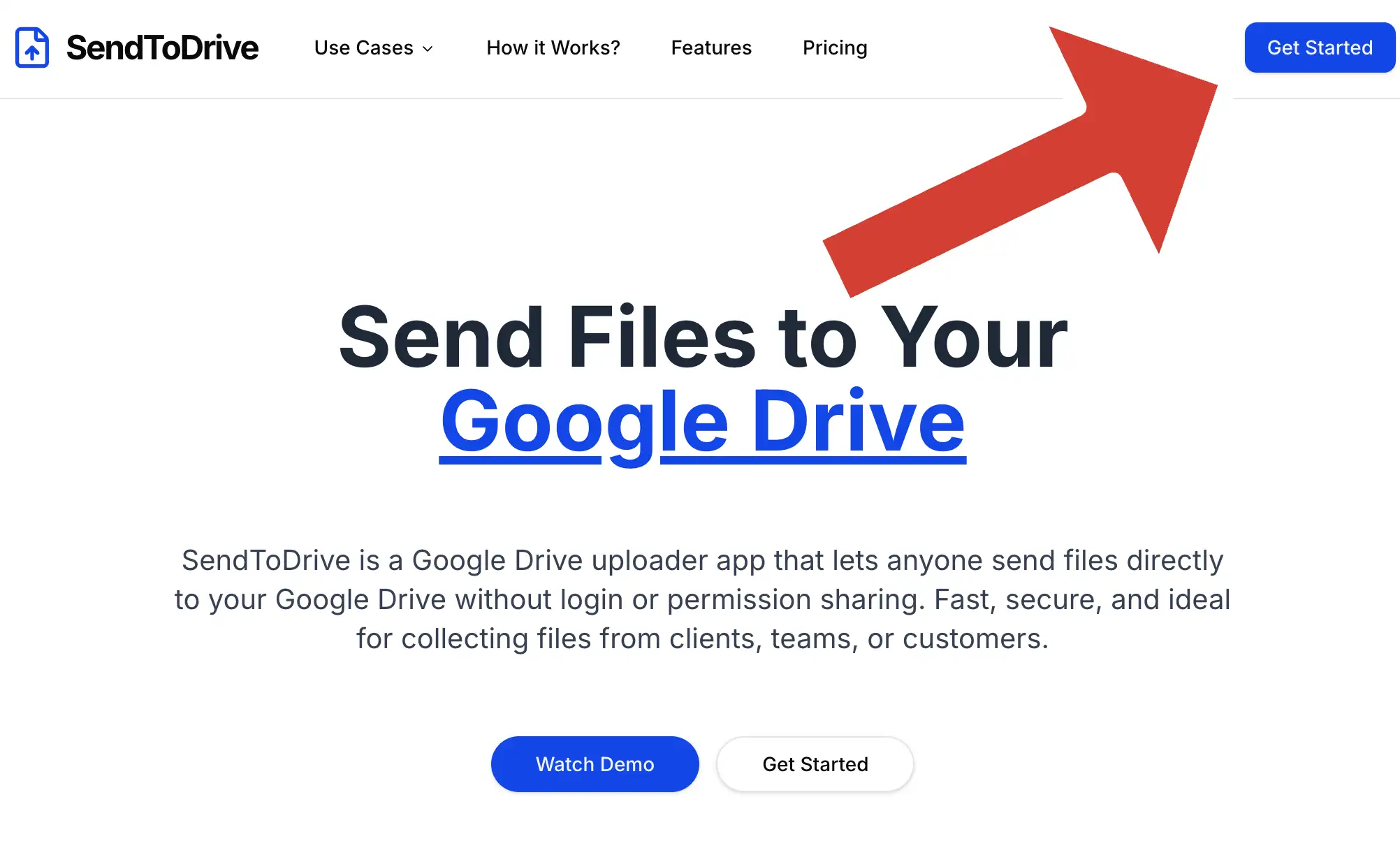 Step 1 — Open the Sign In Page